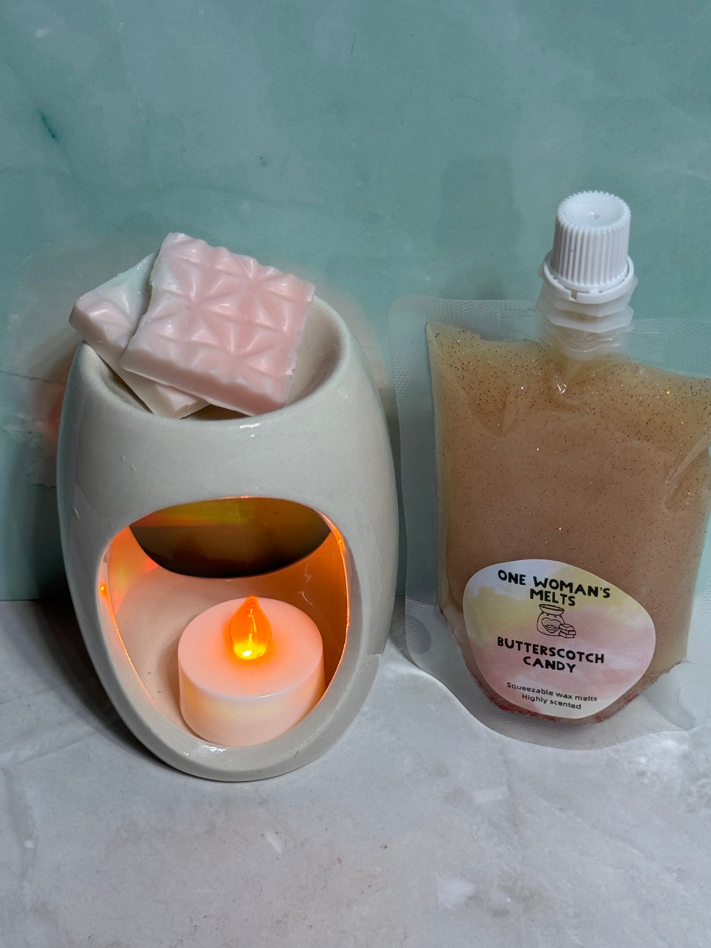 squeezable wax melts