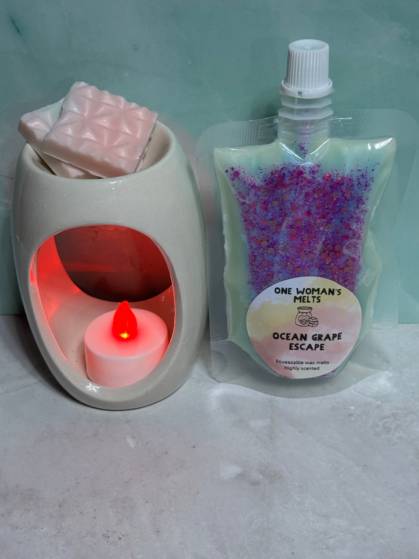 squeezable wax melts