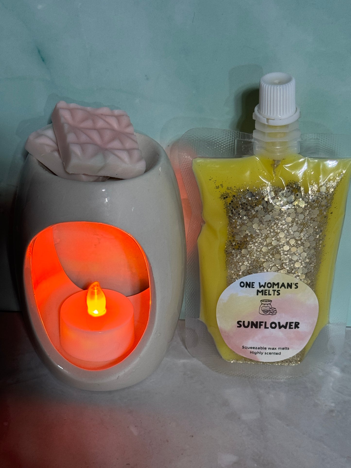 squeezable wax melts