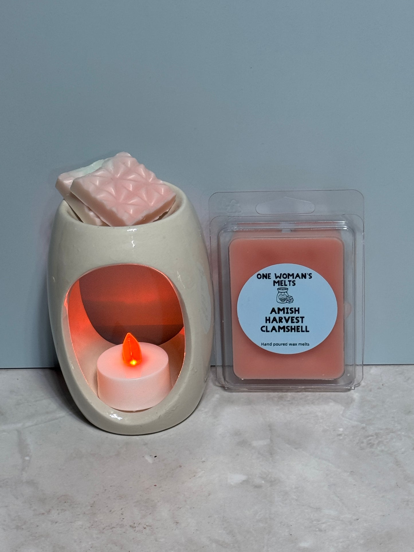 wax melt clamshells