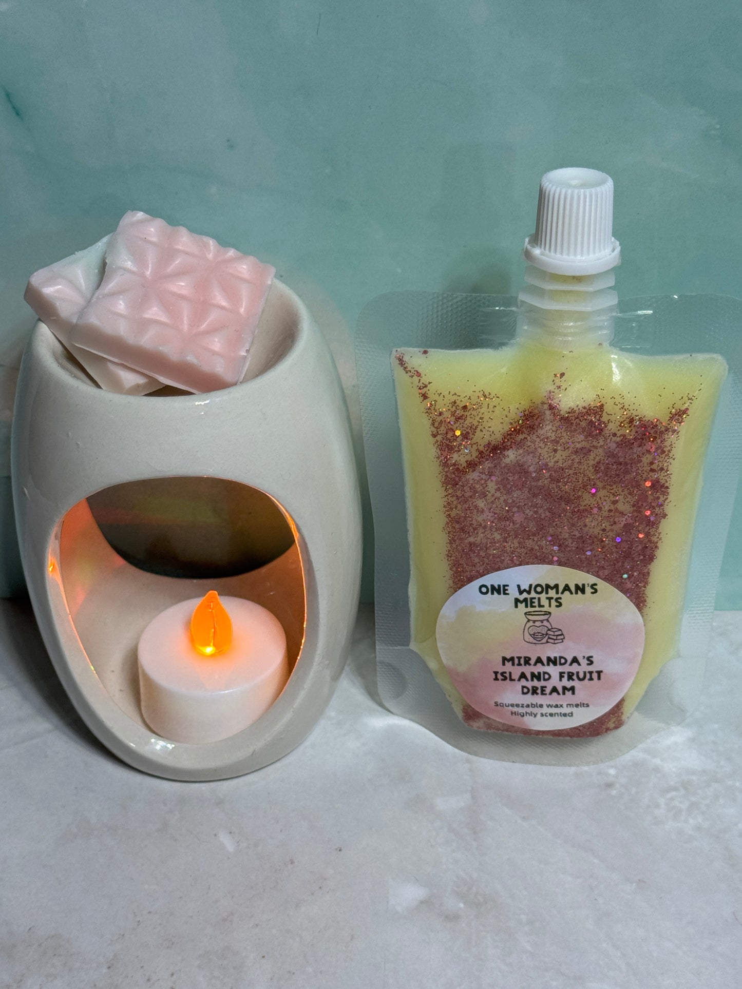 squeezable wax melts