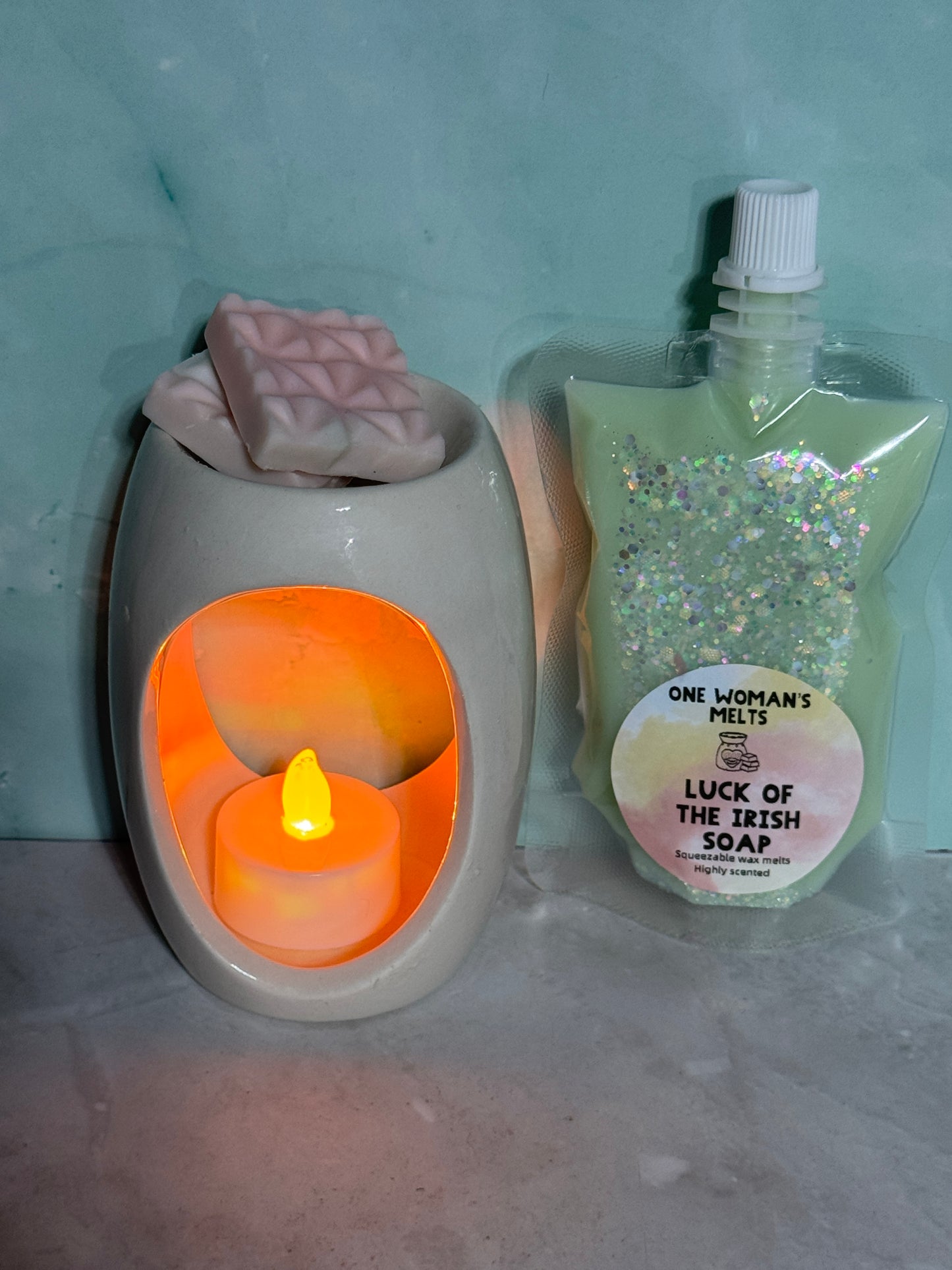 squeezable wax melts