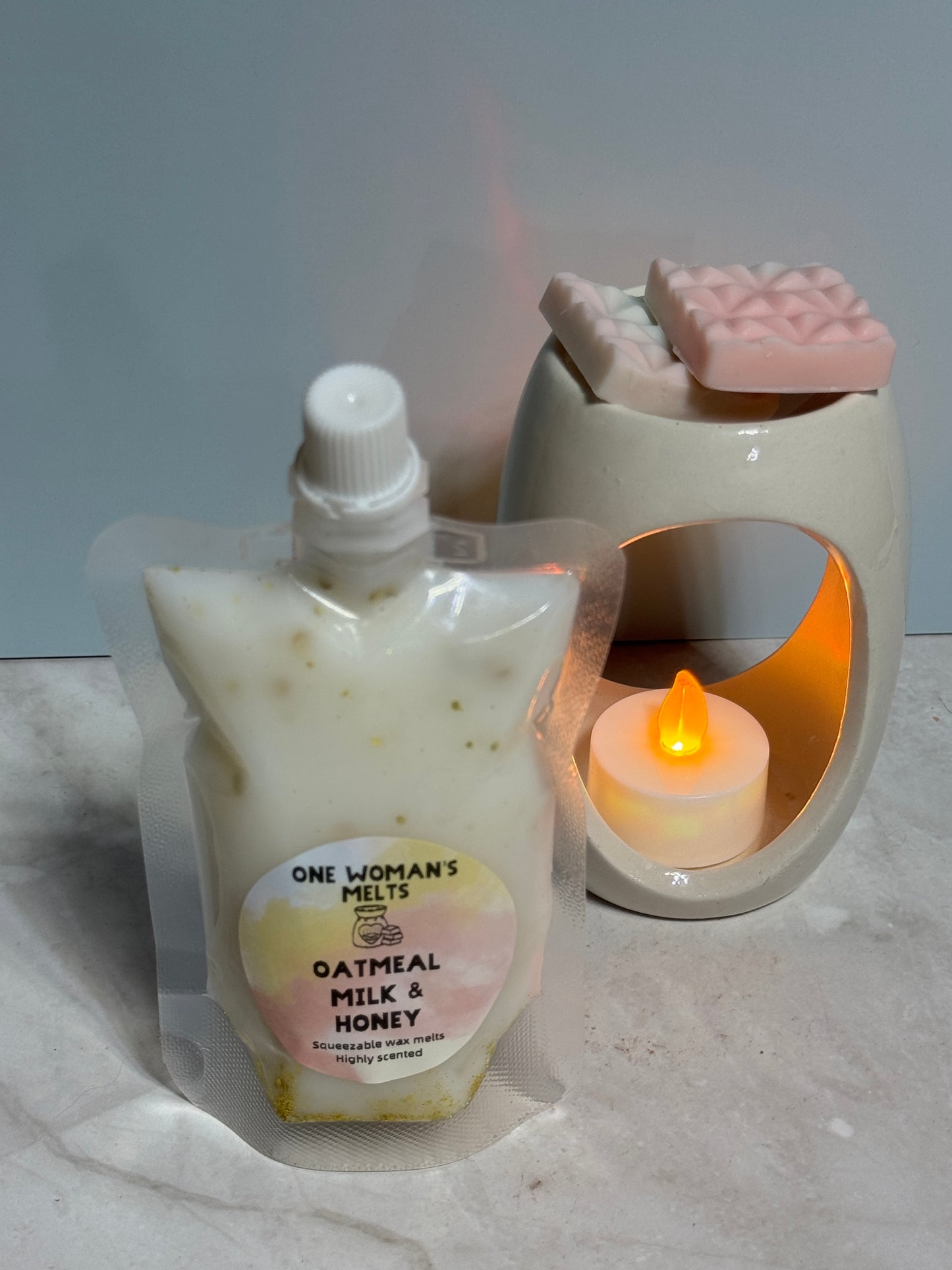 squeezable wax melts