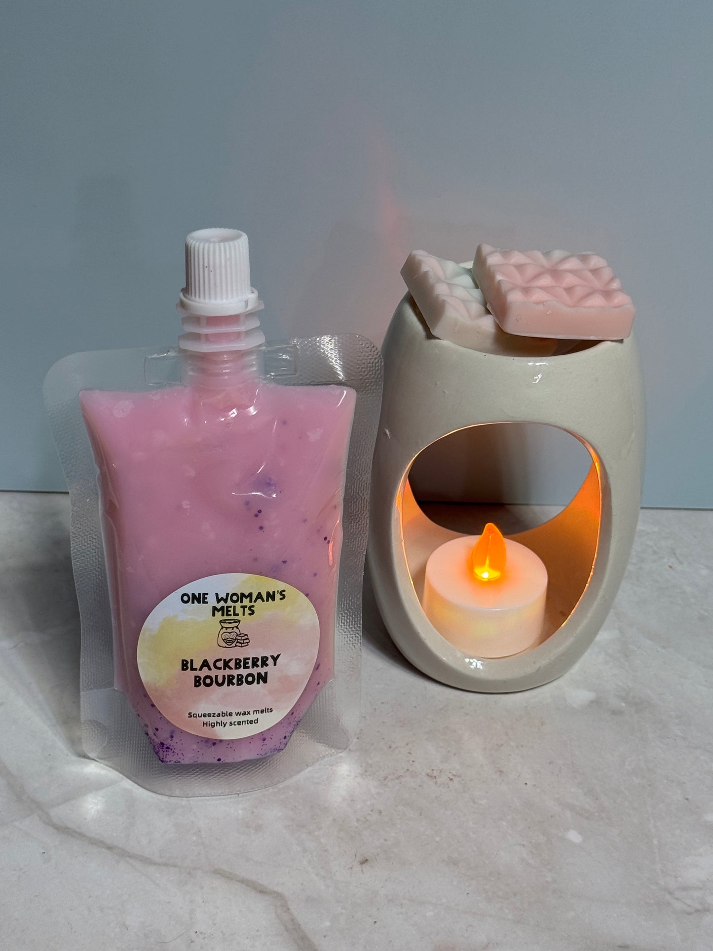 squeezable wax melts