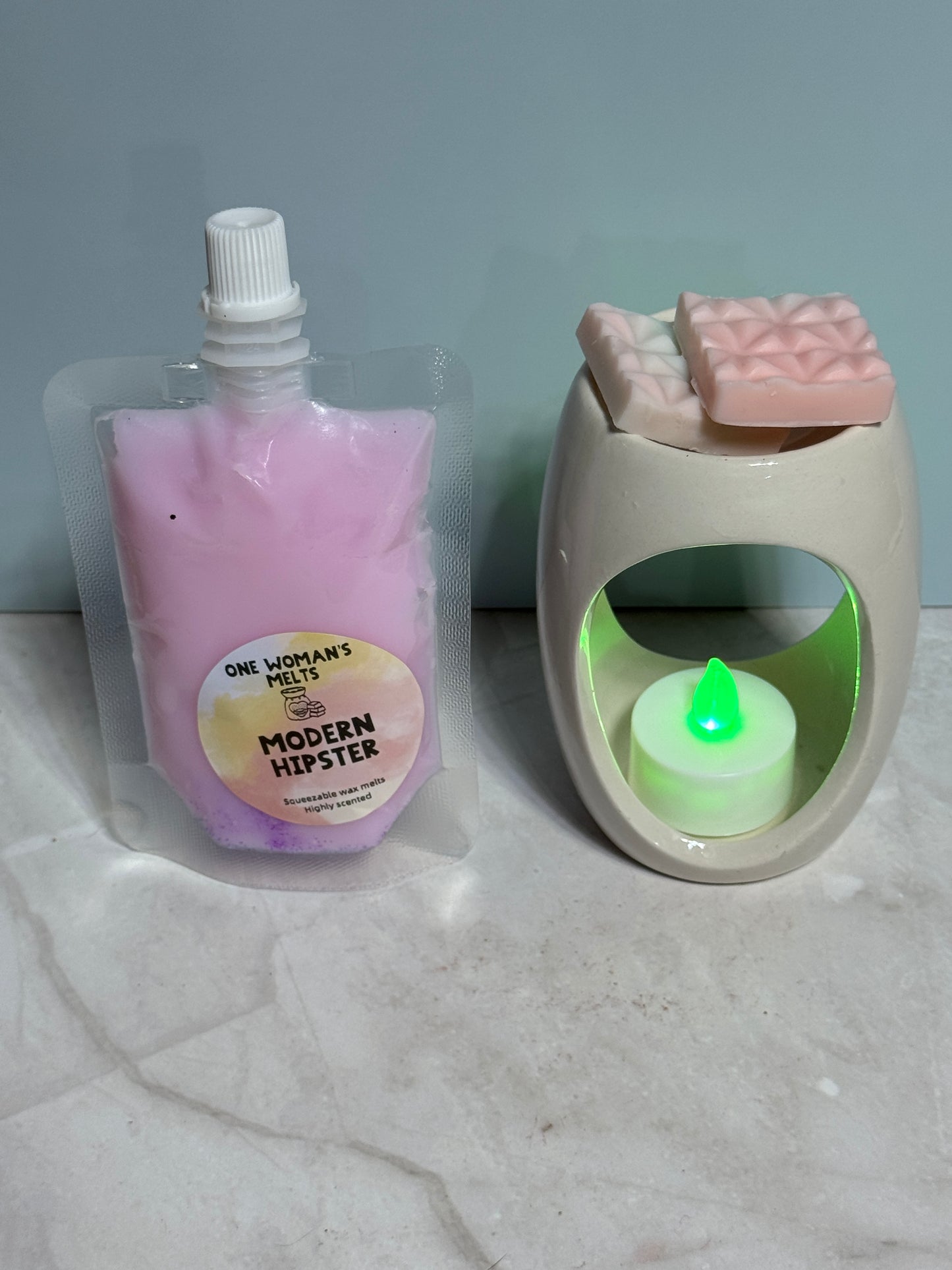 squeezable wax melts