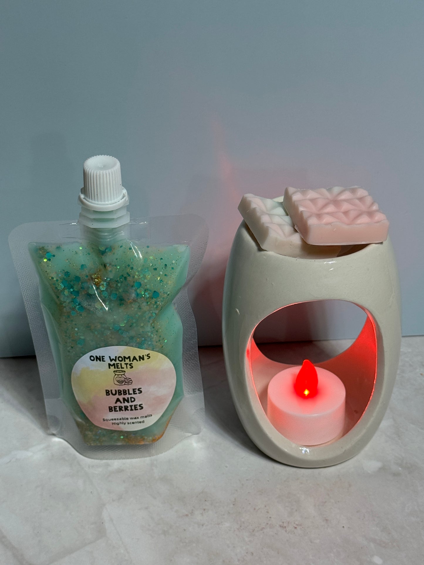 squeezable wax melts