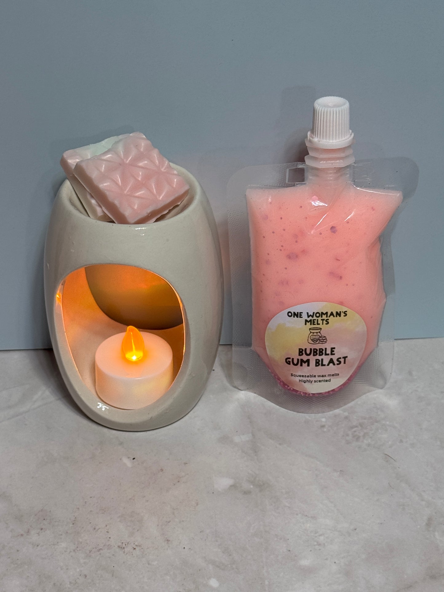 squeezable wax melts