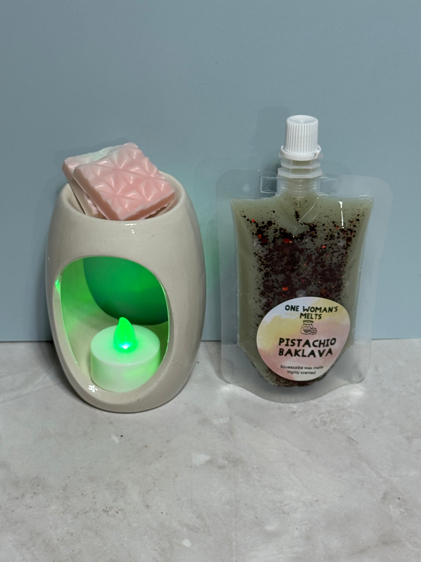 squeezable wax melts