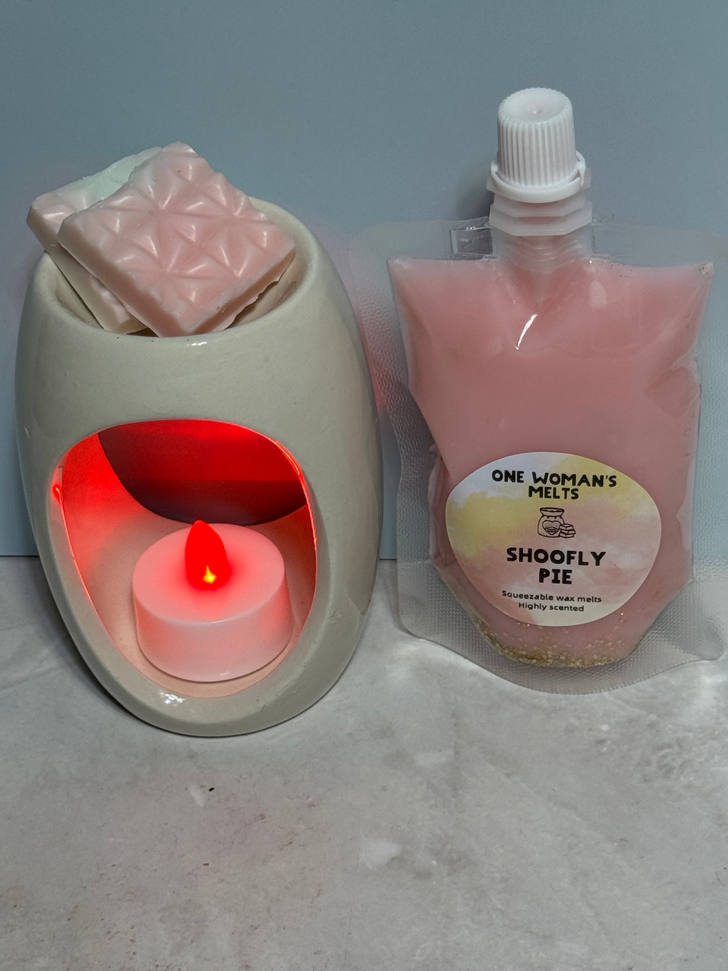 squeezable wax melts