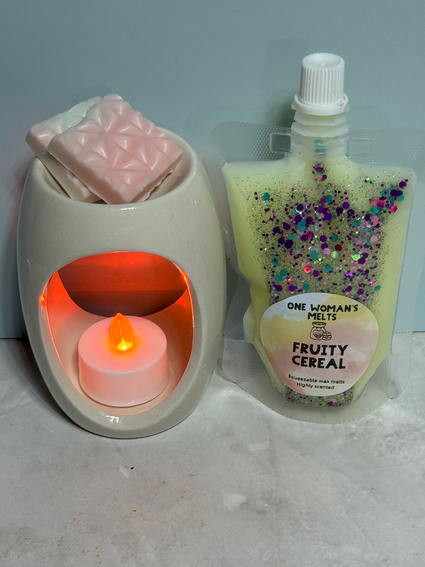 squeezable wax melts