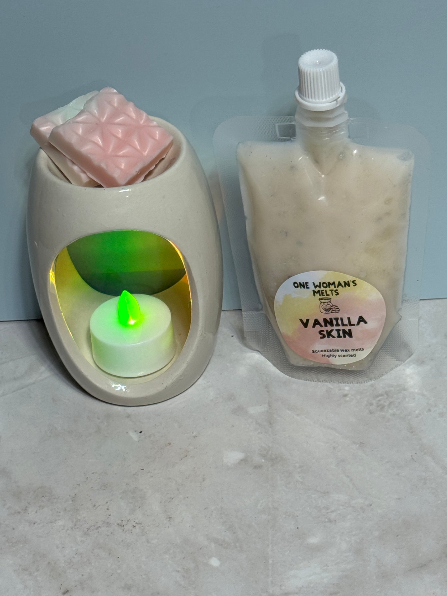 squeezable wax melts