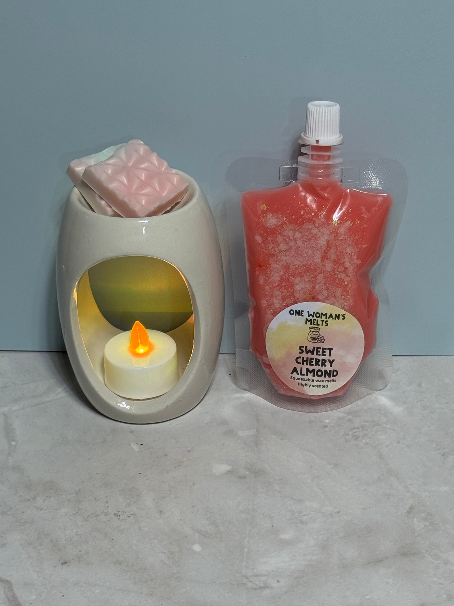 squeezable wax melts