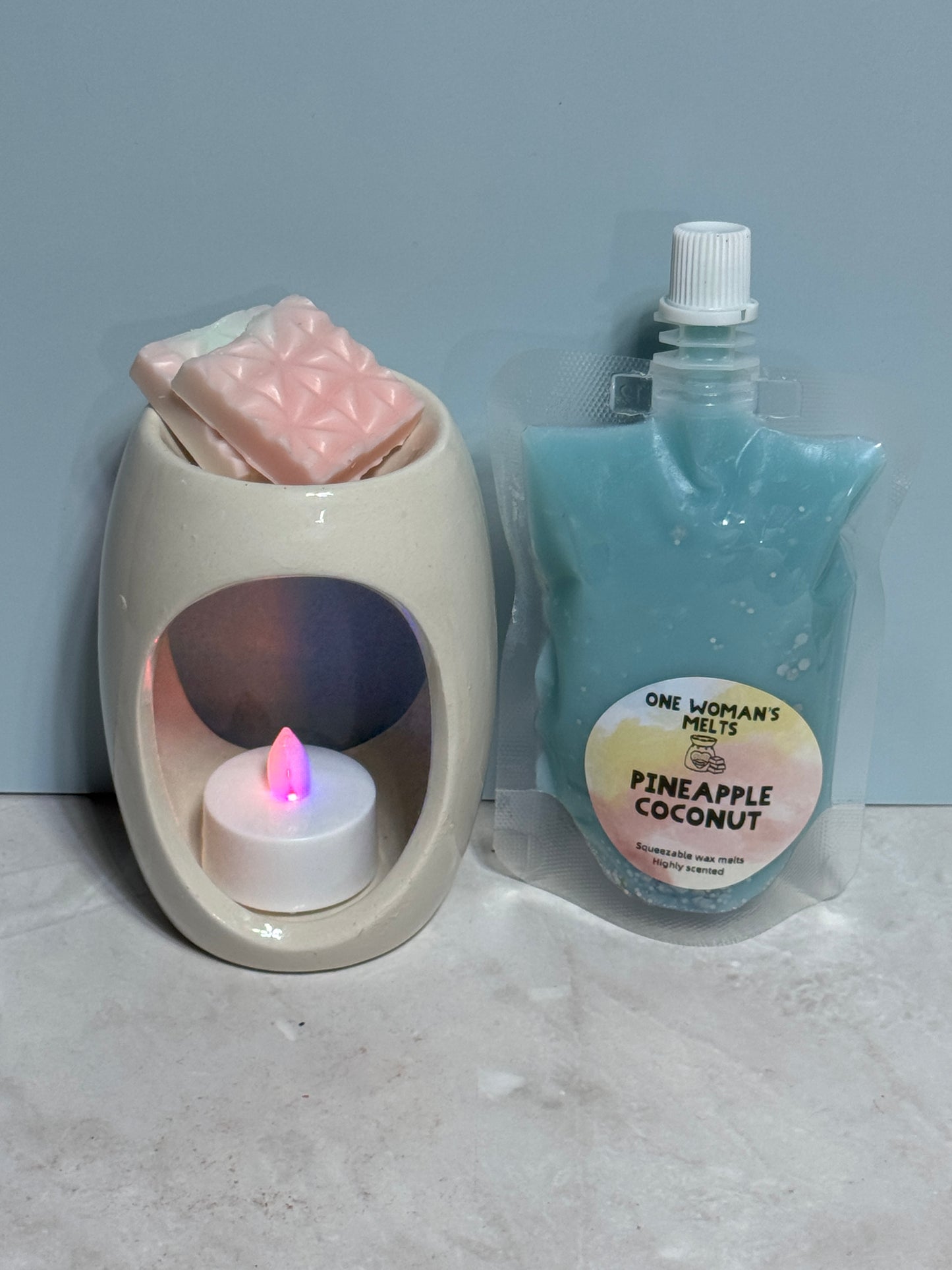 squeezable wax melts