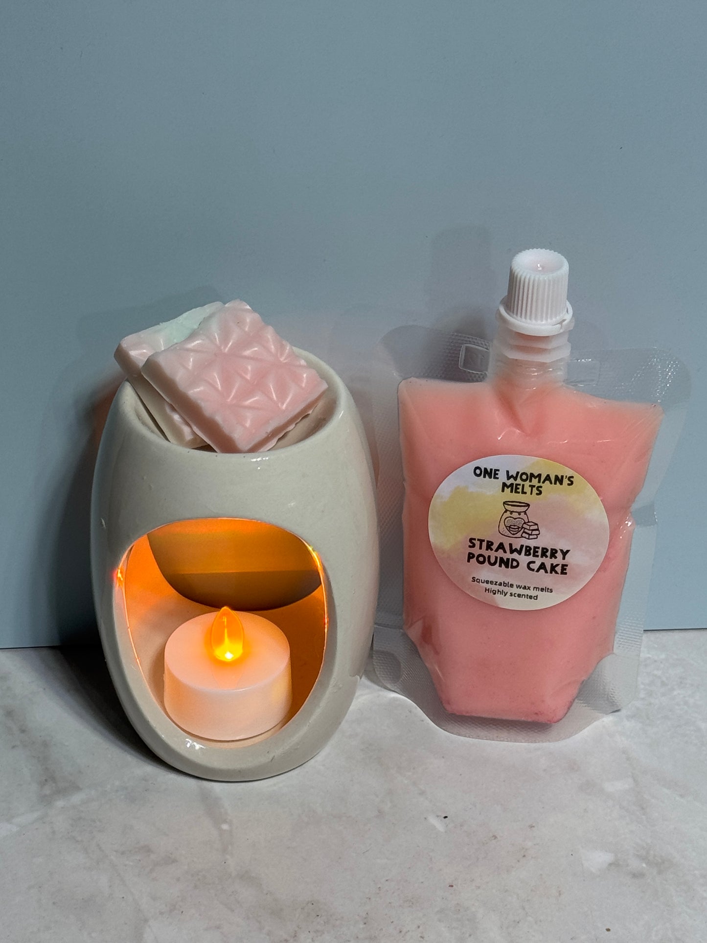 squeezable wax melts