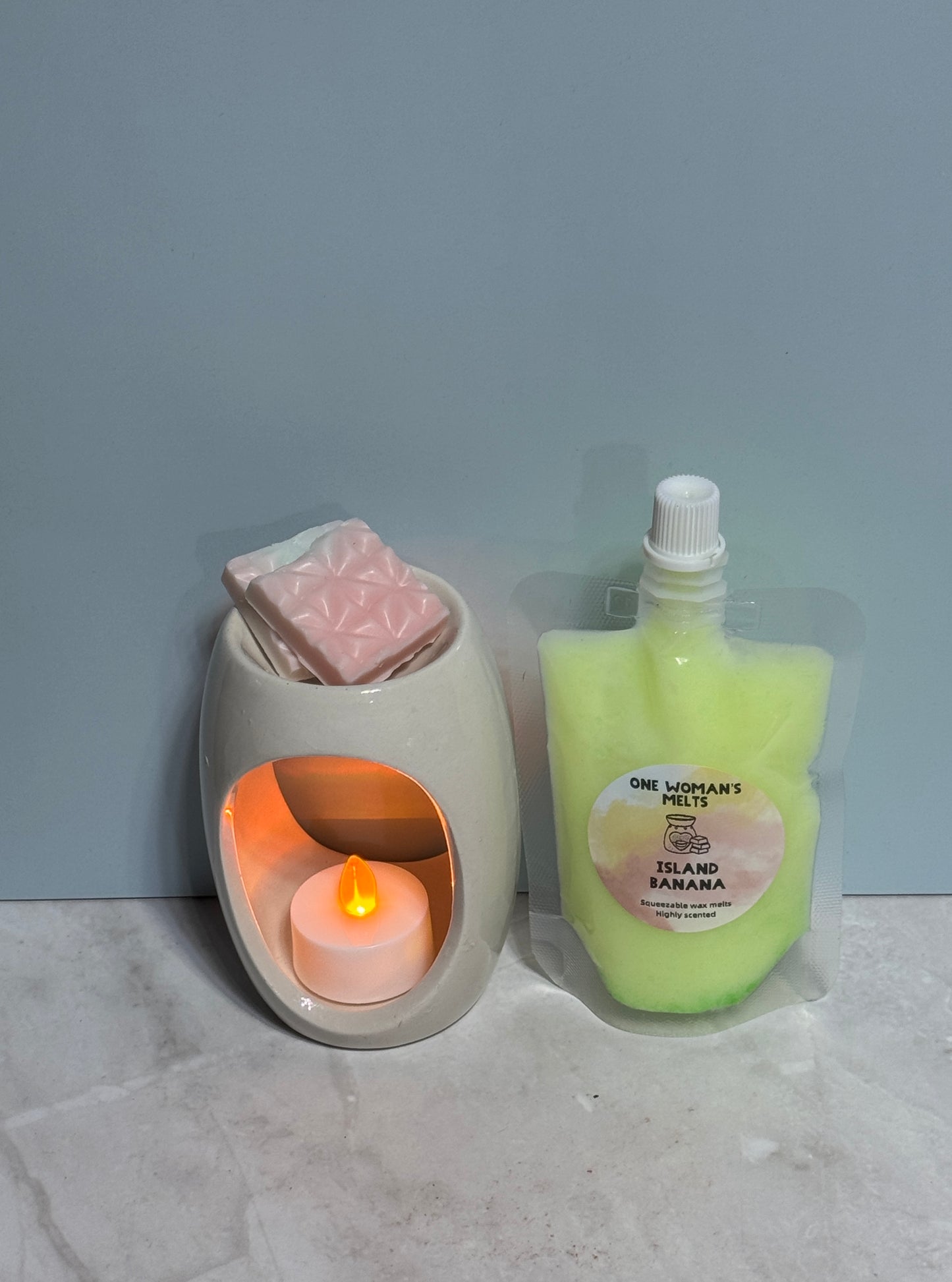 squeezable wax melts