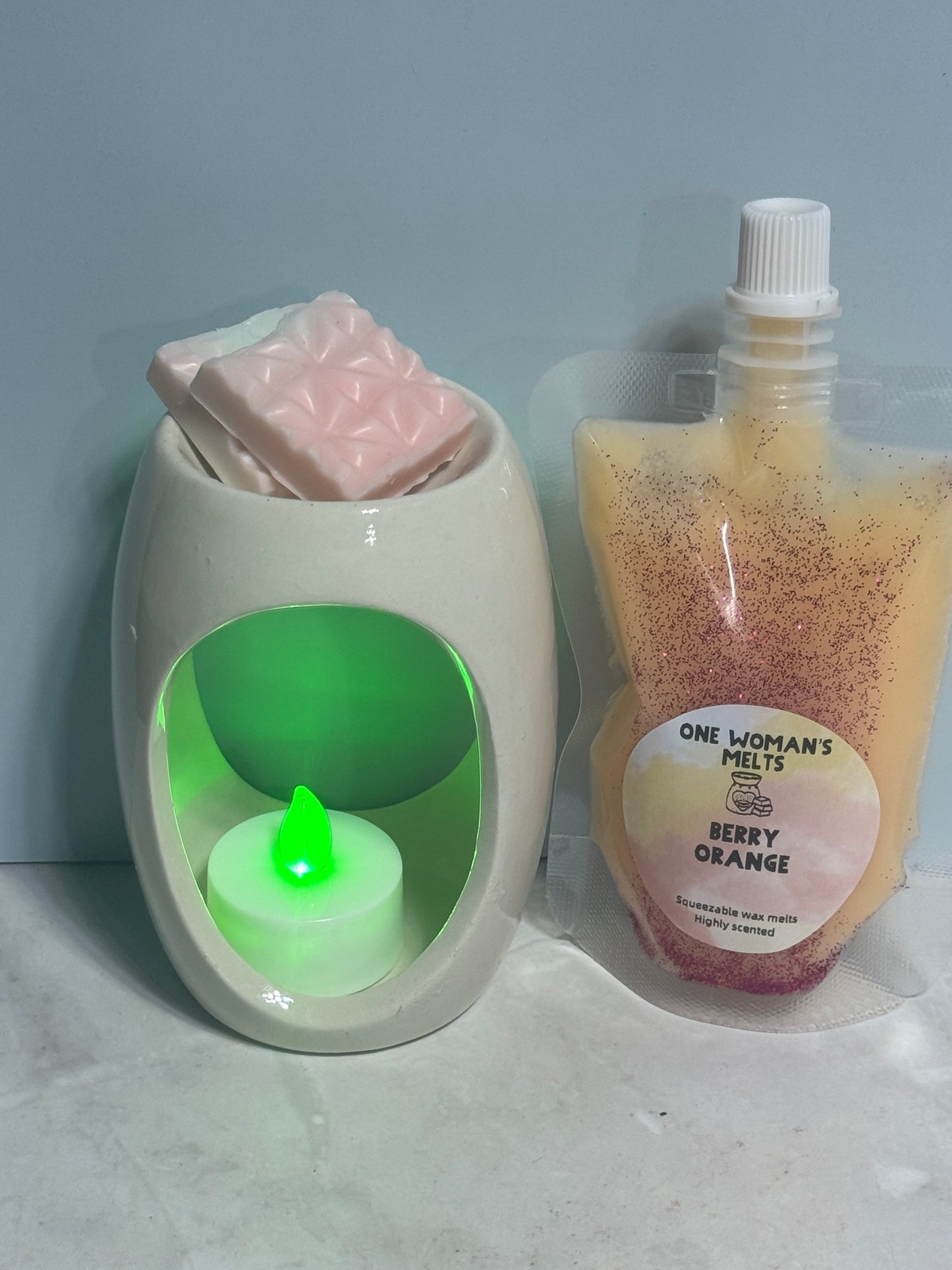 squeezable wax melts