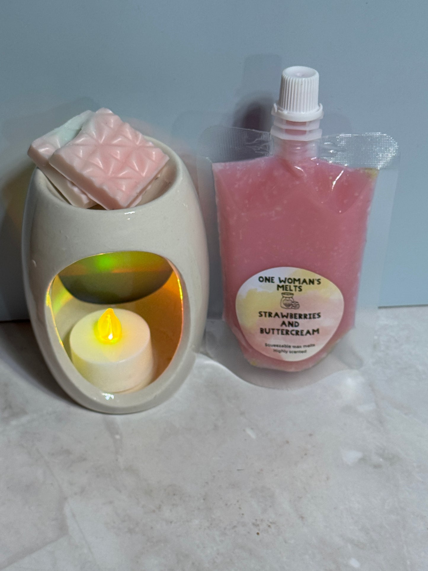 squeezable wax melts