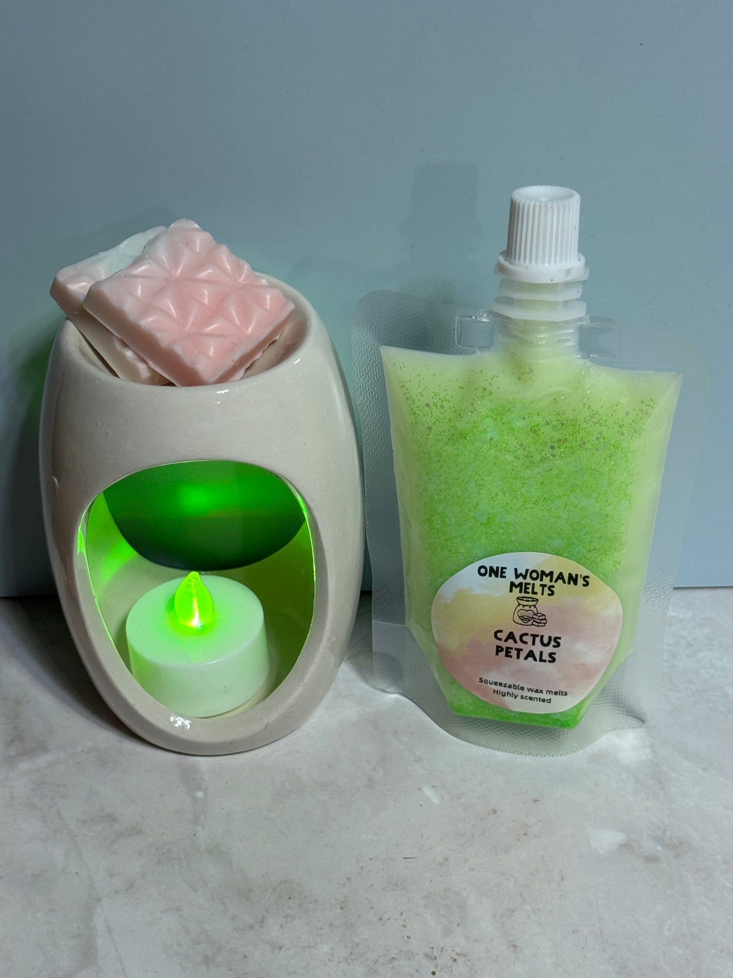 squeezable wax melts