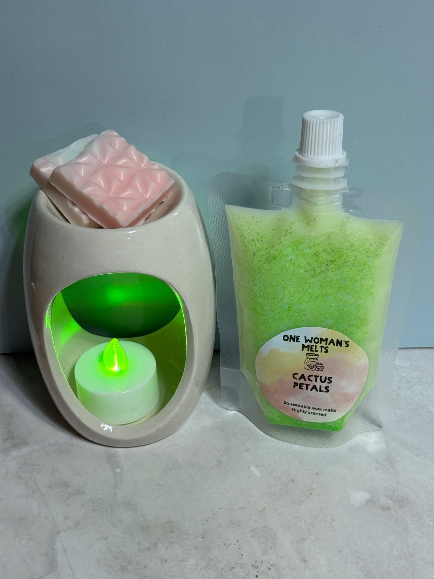 squeezable wax melts