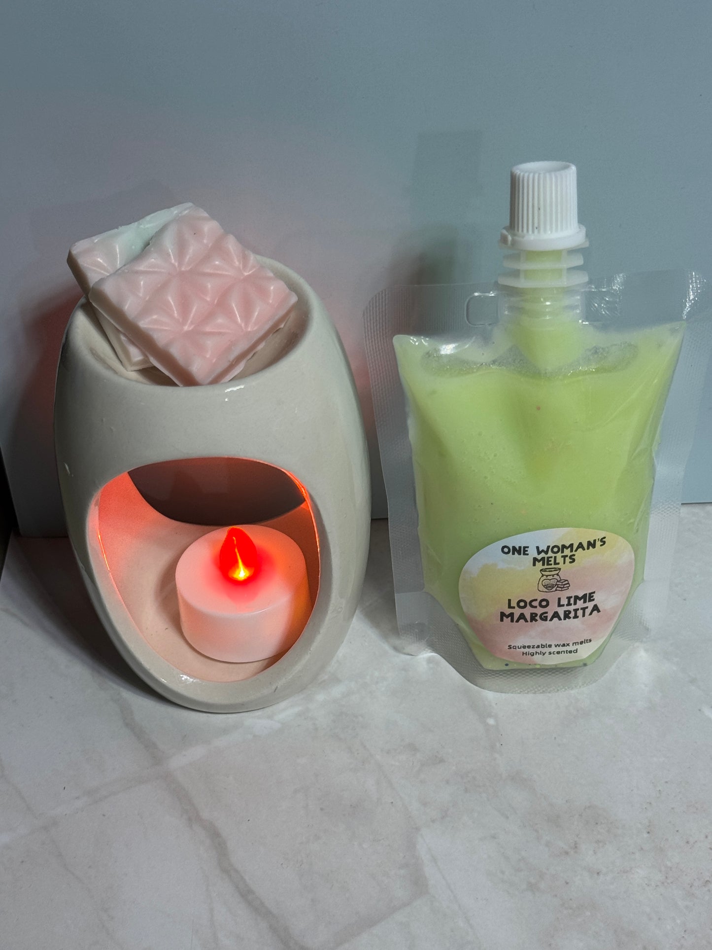 squeezable wax melts