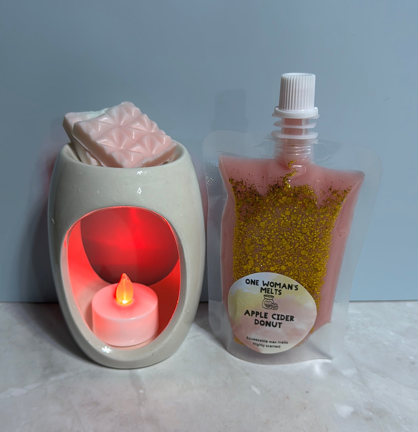 squeezable wax melts