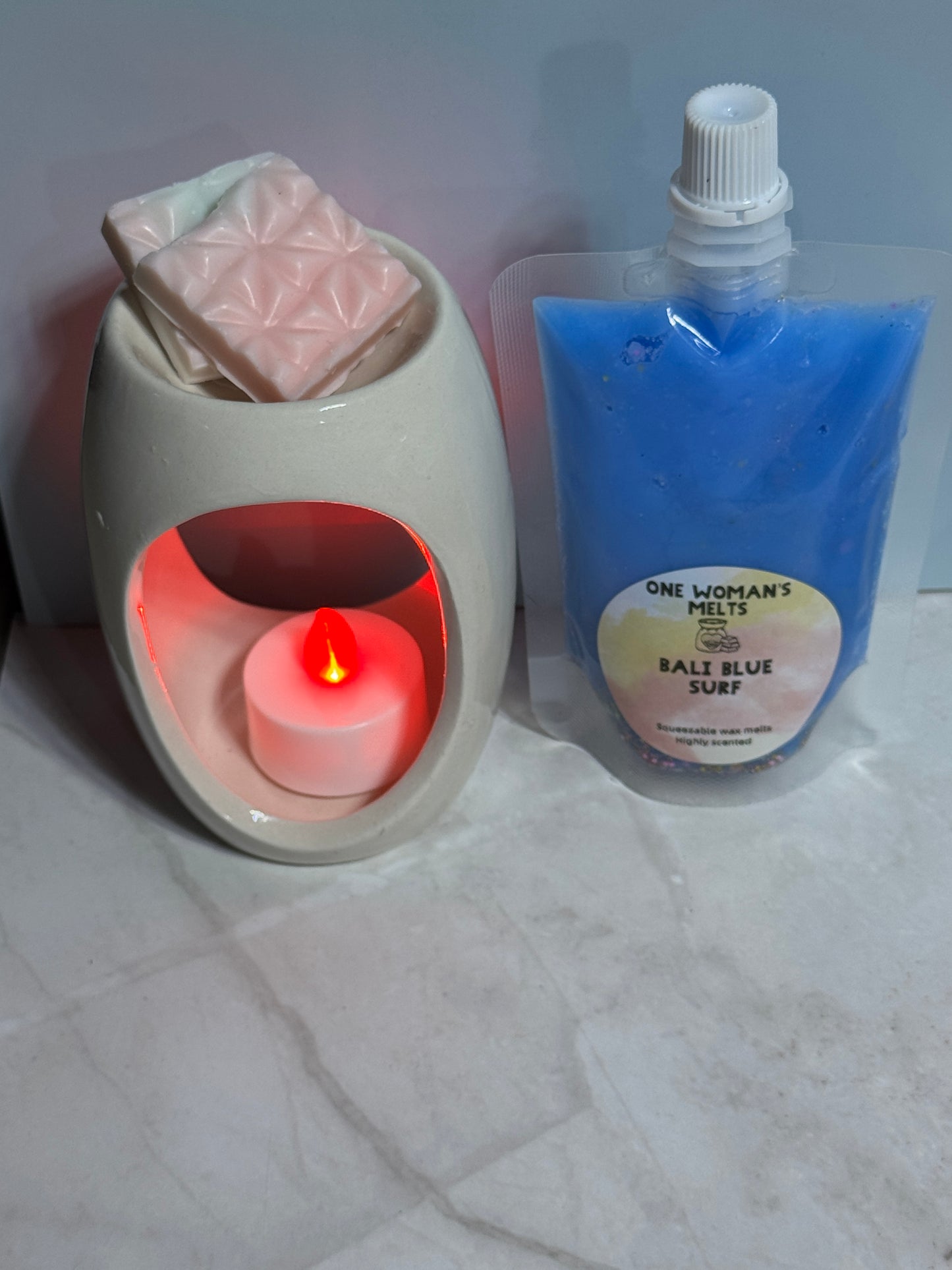 squeezable wax melts