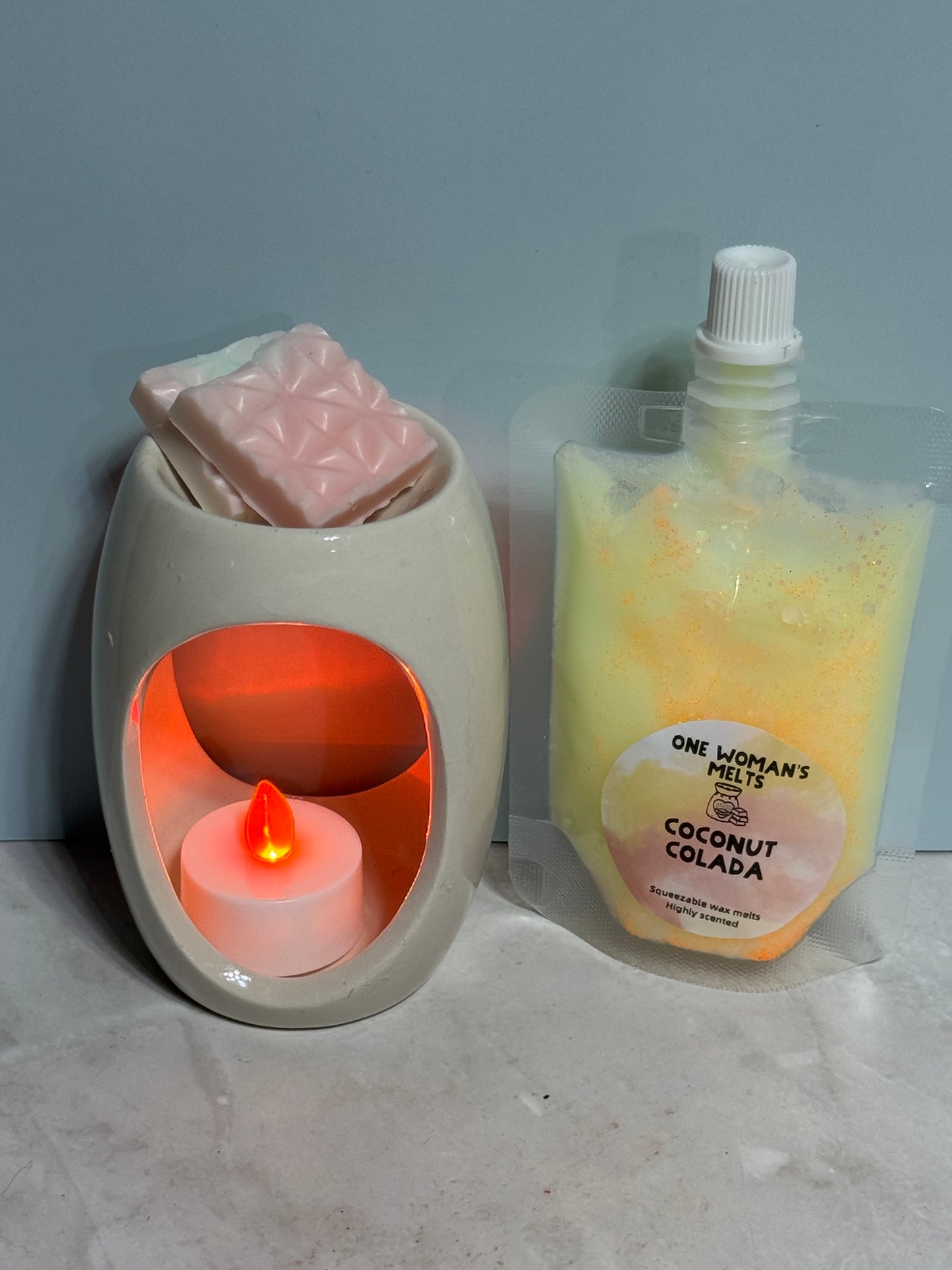 squeezable wax melts