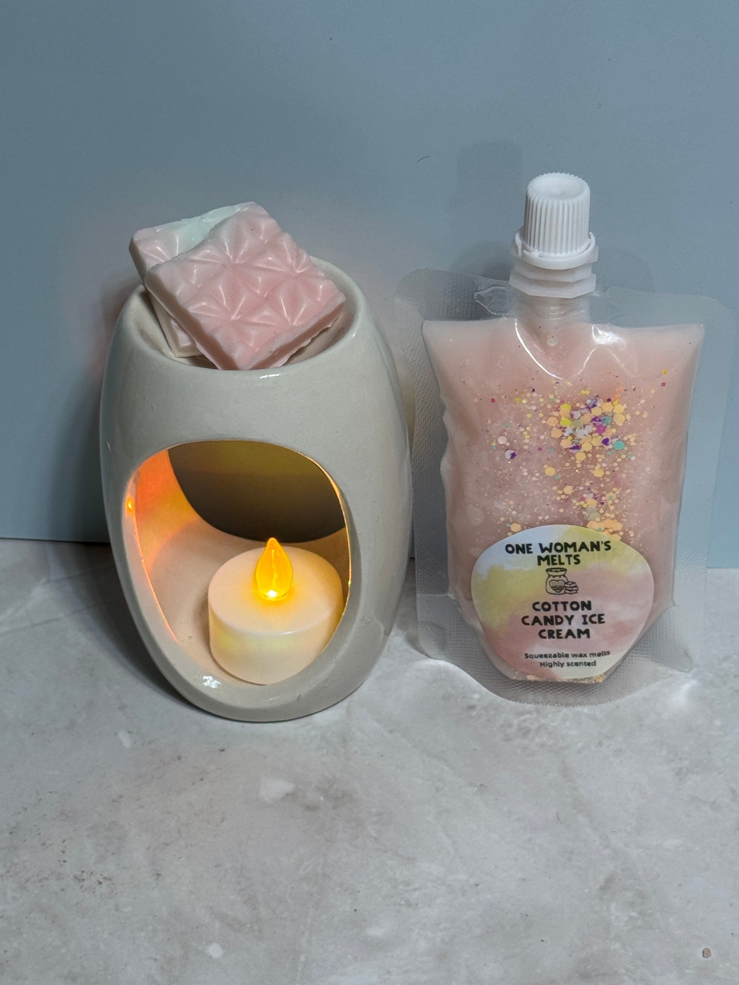 squeezable wax melts