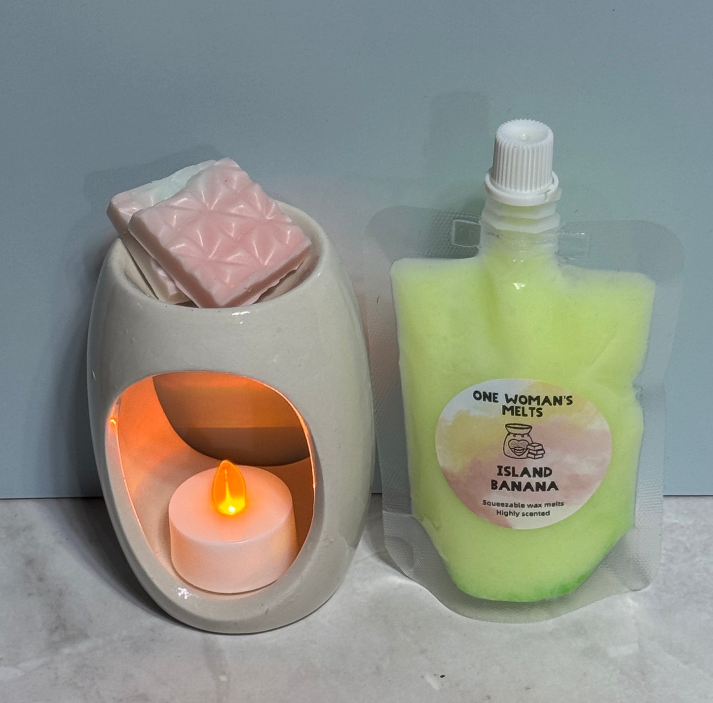 squeezable wax melts