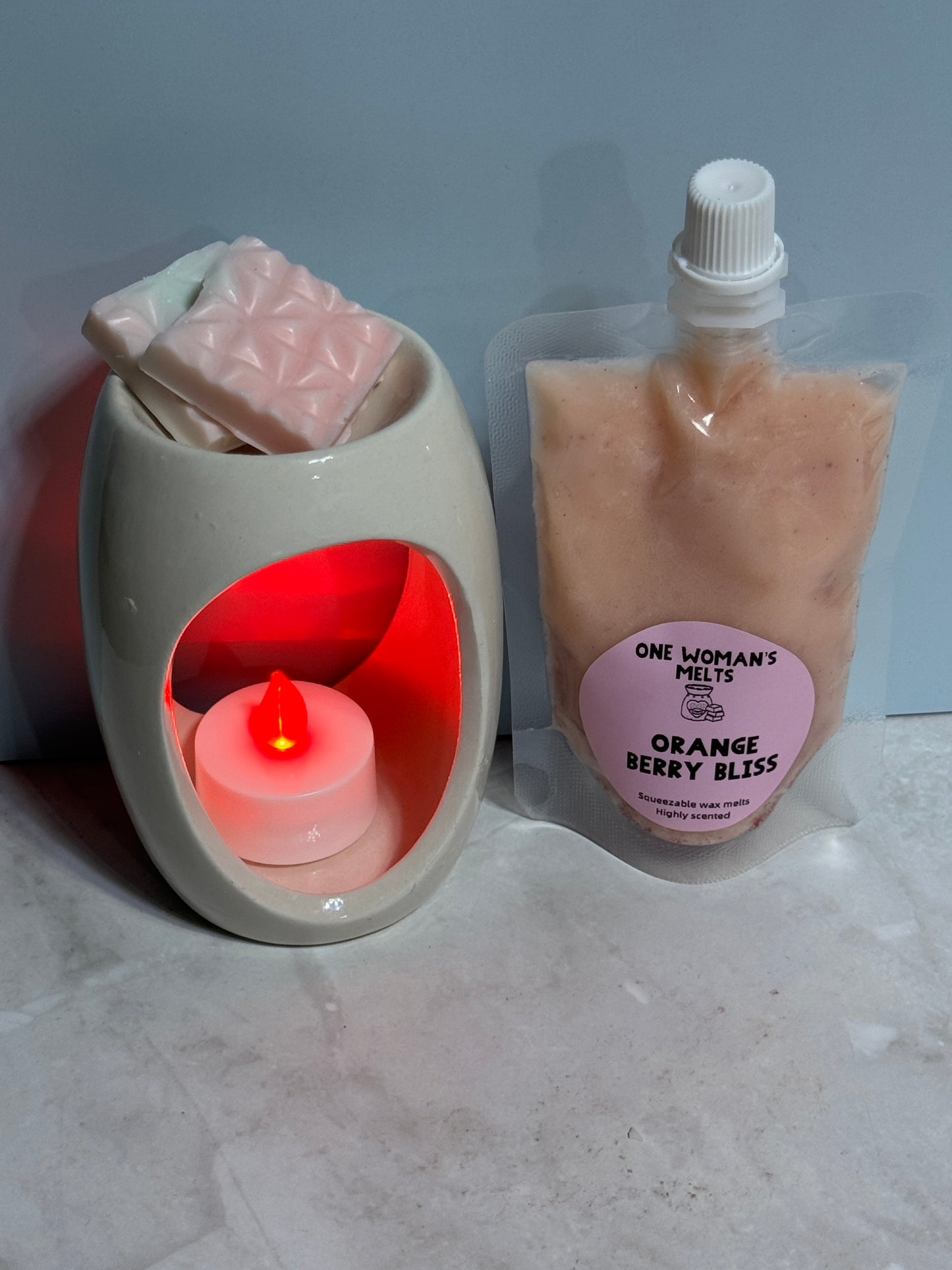 squeezable wax melts