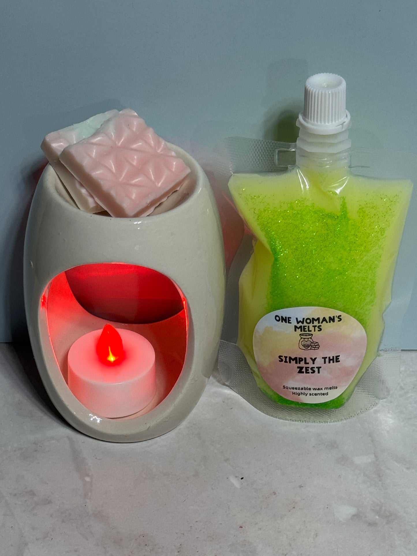 squeezable wax melts