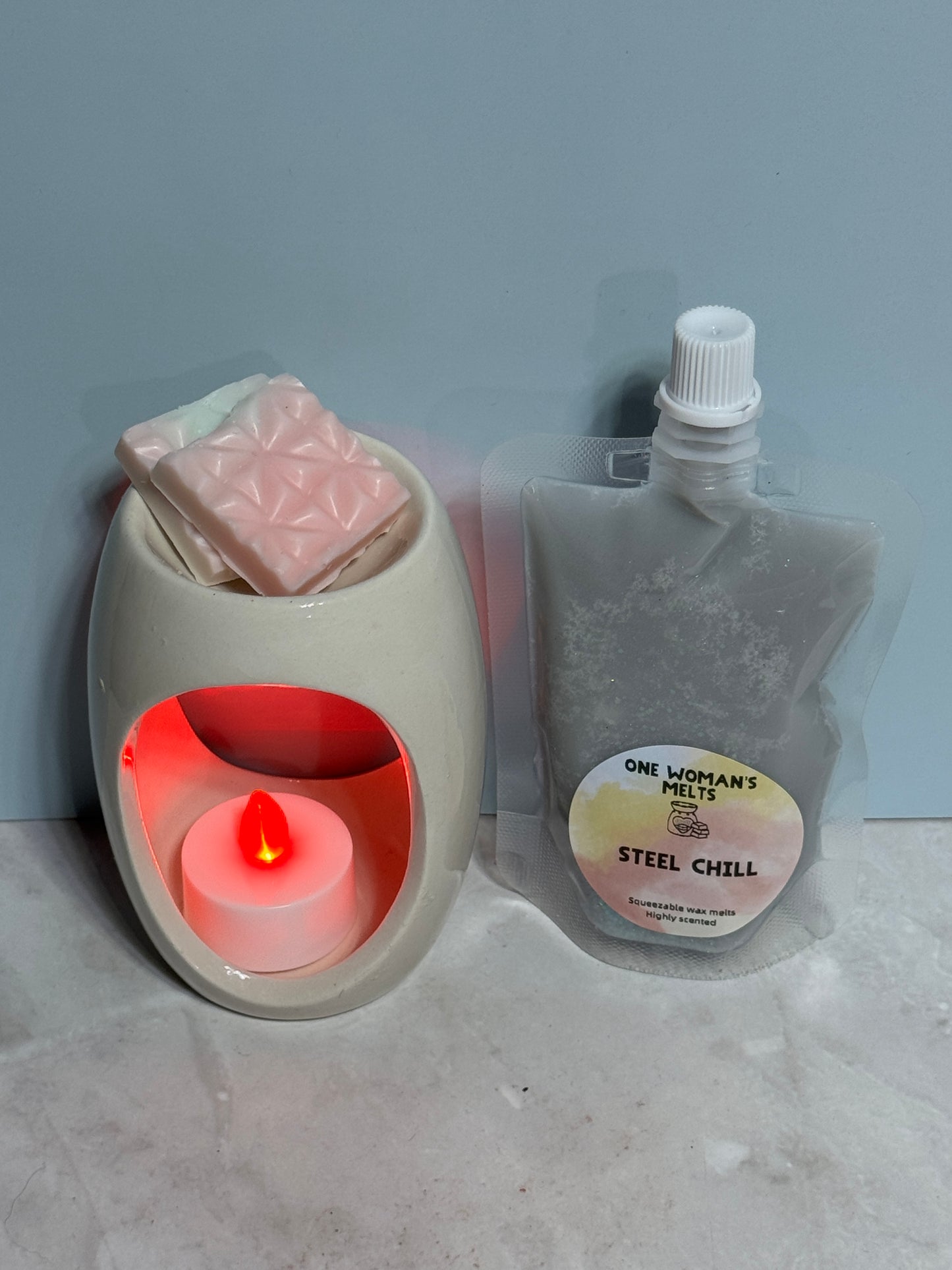 squeezable wax melts