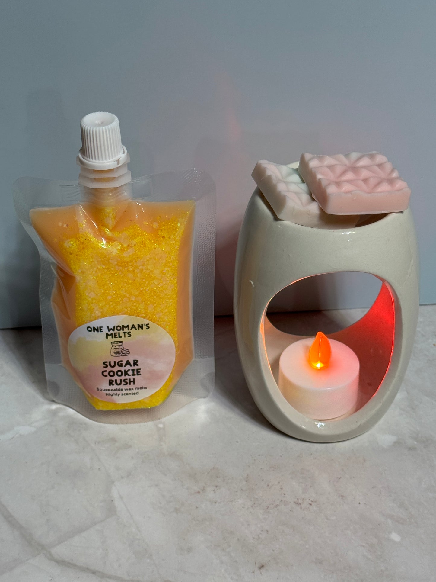 squeezable wax melts
