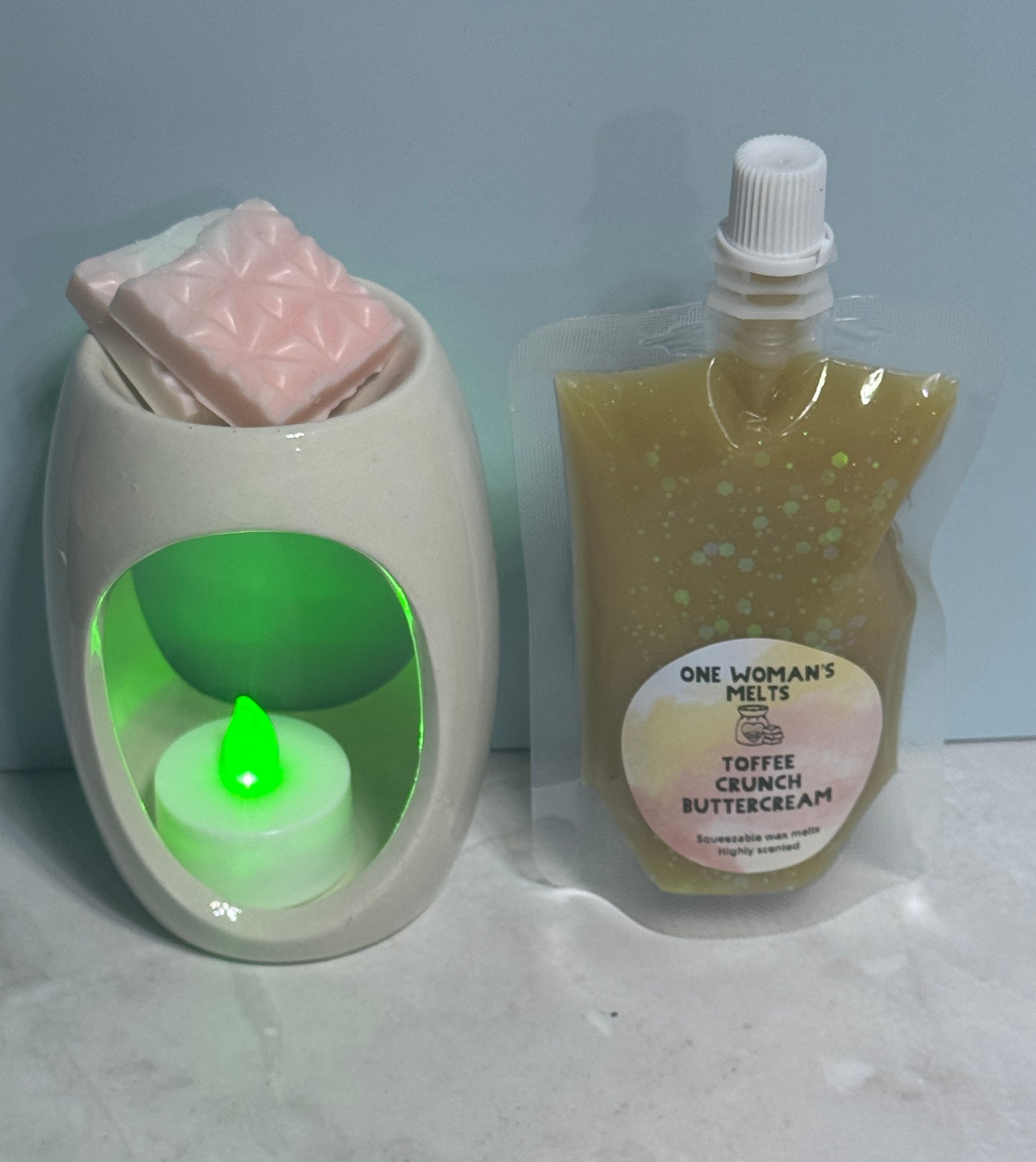 squeezable wax melts