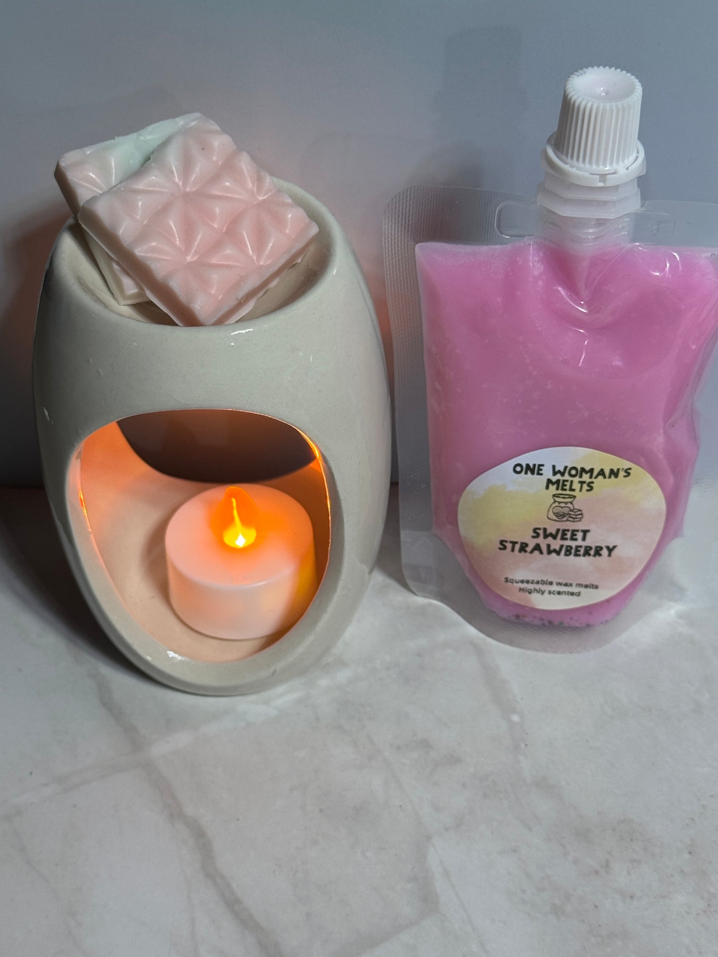 squeezable wax melts