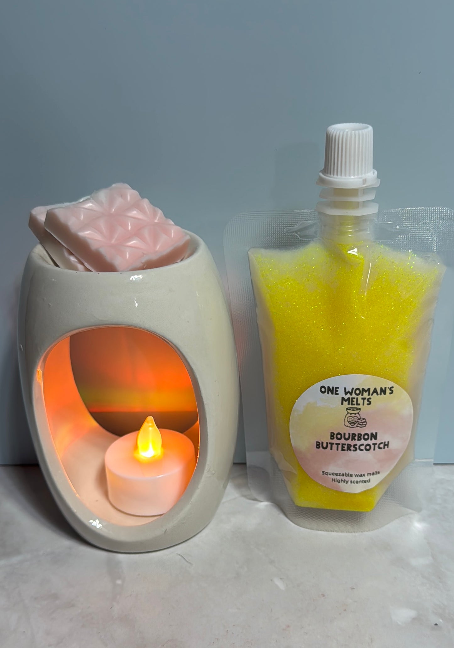 squeezable wax melts